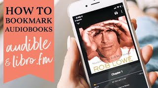 How to use audiobook bookmarks  Tutorial for Libro amp Audible [upl. by Altheta]