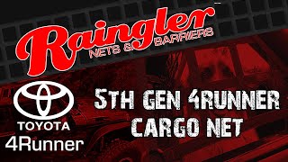 5th Gen 4Runner Cargo Nets [upl. by Kendra]