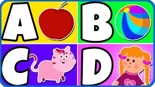 ABC Phonics Song  Nursery Rhymes For Kids [upl. by Neehahs]