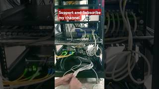 42U Rack installation techsupport networking ittecheducation IT shorts [upl. by Thibaut]