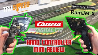 CARRERA D132  RamJetX vs TruSpeed IV Hand Controllers Mini Review [upl. by Aurel358]