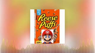 Mario tries Reese’s puffs Mario land theme x Reese’s Puffs Rap looped for a bit [upl. by Ahseen]