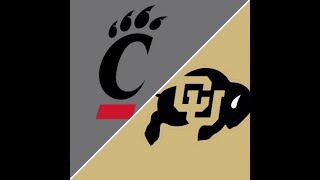 Cincinnati vs Colorado LIVE GAME WEEK 9 [upl. by Schwarz]