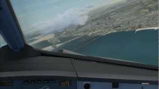 FlyTampa Dubai  Overflying Jumeira Beach [upl. by Sanders]