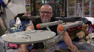 Prestige Select  TOMY DIECAST USS ENTERPRISE NCC 1701 Collectible [upl. by Ignazio]