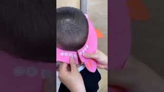 Protégez Votre Bébé avec Style  Découvrez le Bonnet de Douche et la Visière de Bain Adorables [upl. by Retsub]