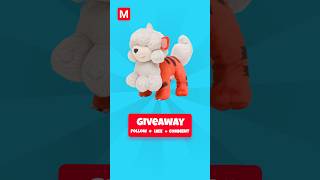 🧡 GIVEAWAY 🧡Pokémon Legends Arceus Hisuian Growlithe PlushPokemon Growlithe [upl. by Rombert]