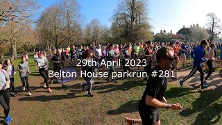 Belton House parkrun 291 April 29th 2023 fast [upl. by Letsirhc]