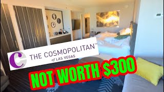 Cosmopolitan TERRACE STUDIO TWO QUEEN BEDS FOUNTAIN VIEW review Las Vegas [upl. by Odelinda]