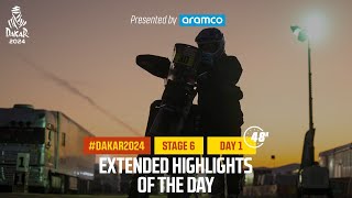 Extended highlights of Stage 6 presented by Aramco  Dakar2024 [upl. by Smada302]