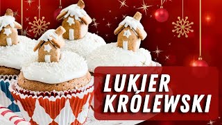 Jak zrobić lukier królewski Idealny LUKIER Do dekorowania pierniczków 😋 ❄️ [upl. by Delsman185]