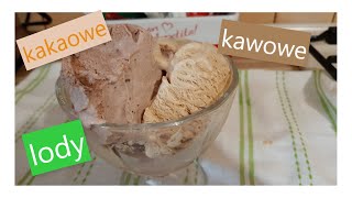 🍦🏖lody kawowe I lody kakaowe 3 składniki ‼smakują jak z lodziarni w Rzymie [upl. by Naitsirk]