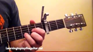 How To Use a Capo  Learning To Play The Guitar [upl. by Ashti]