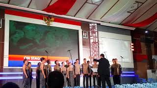 Dies irae by Rangga Aristo Kulas world premiere  Perform by PSM UNIMA conducted by NELSON KWEI [upl. by Oraneg]