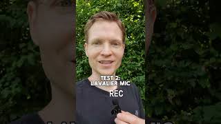 Reviewing the Wireless Lavalier Microphone for iPhone amp Android  Audio Quality Test productreview [upl. by Dyoll659]