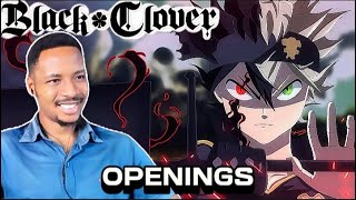 Black Clover Openings 113  Reaction [upl. by Woothen]