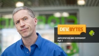 DevBytes Anticipation and Overshoot  Part 1 [upl. by Adnilym317]