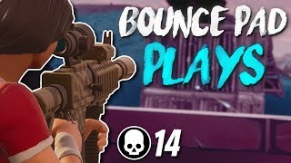 WINNING w BOUNCE PAD Full Gameplay Fortnite Battle Royale [upl. by Ainelec]