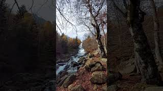 Cascada de Molieres Vall dAran lleida catalunya travel naturaleza reservadelabiosfera [upl. by Eartnoed]