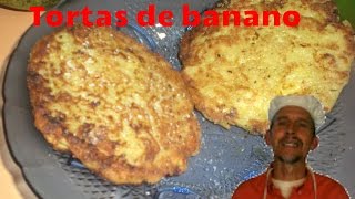 Como hacer TORTAS de PLATANO MADURO Fritas 🍌 Chef Erick [upl. by Phylys108]