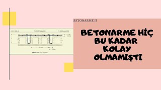 Betonarme 2 Asmolen Döşemeler Konu Anlatmı [upl. by Minna]