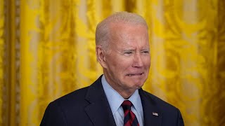 Again with the creepy whisper Joe Biden roasted for recent interview performance [upl. by Uel]