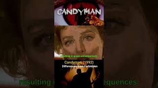 Candyman 1992 Differences from Forbidden shorts [upl. by Yaned367]