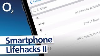 Smartphone Tipps  Das sind die besten Life Hacks für dein Handy  Teil 2 [upl. by Ronal]