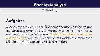 Sachtexte analysieren – Hauptteil schreiben einfach erklärt  sofatutor [upl. by Yerocal]