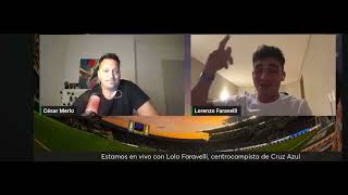 Lolo Faravelli sobre ganar la 10⭐️ Cruz Azul [upl. by Drazze]