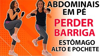 🔴 COMO PERDER A BARRIGA ESTÔMAGO ALTO E POCHETE COM ABDOMINAIS EM PÉ 🔥 Vídeo 886 [upl. by Eb896]