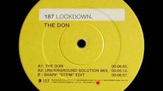 The Don Underground Solution Mx  187 Lockdown  EastWest Side C [upl. by Eahs]