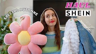 BIG HAUL SHEIN  nouveauté manteau jean robe pull [upl. by Eveivaneg]