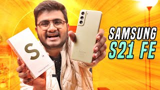 Samsung Galaxy S21 FE Unboxing  Value For Money [upl. by Belayneh]