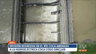 Ministro de Energía afirma que trabajan el desafíos urgentes en Coca Codo Sinclair [upl. by Eirovi]