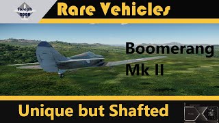 War Thunder Rare Vehicles Boomerang Mk II A unique aircraft that is shafted by Gaijin [upl. by Pfaff]