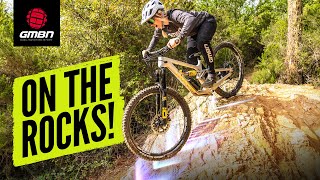 How To Ride Rocky Trails On Your Mountain Bike  MTB Skills [upl. by Inele]