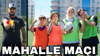 ANNEMLE MAHALLE MAÇI YAPTIK CHALLENGE  CİPS KOLA ISMARLAMALI [upl. by Adnertal967]