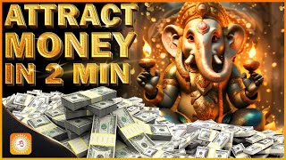 Nonstop Money Attraction After 2 Minutes  Abundance Money Mantra  Ganesh Mantra For Richness [upl. by Bound]