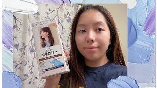 Liese Bubble Hair Dye Review Royal Brown [upl. by Florinda]