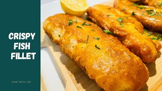 The 5 min CRISPY FISH FILLET recipe [upl. by Airuam181]