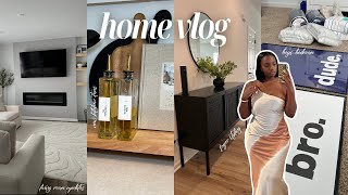 HOME VLOG  shopping at new Wayfair store bedroom updates new home decor Amazon Crate amp Barrel [upl. by Reginauld376]