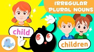 IRREGULAR PLURAL NOUNS 🦸‍♀️ SPELLING AND GRAMMAR for Kids 📝 Superlexia ⭐ Episode 10 [upl. by Aleacin]