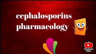 Cephalosporins Betalactam antibiotics pharmacology chemotherapy antibiotics antimicrobial agents [upl. by Stannfield307]