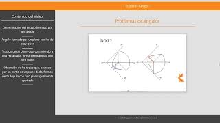 Problemas de ángulos en el sistema diédrico [upl. by Ahsirk243]