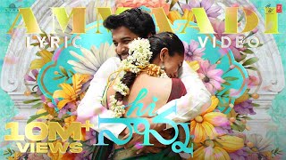 Hi Nanna Ammaadi Lyrical Video Nani Mrunal Thakur  Baby Kiara K  Shouryuv  Hesham Abdul Wahab [upl. by Adliw]