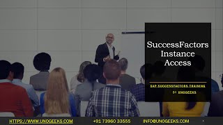 SAP SuccessFactors Training  SuccessFactors Instance Access   SAP SuccessFactors Demo [upl. by Huxham]