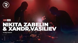 Nikita Zabelin amp Xandrvasiliev Live TECHNO  Resonance  Rsound  Moscow Pluton [upl. by Cykana]