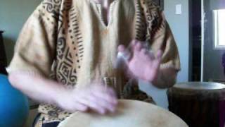 Solo djembe Yankadi phrases de Mamady Keita [upl. by Templeton]