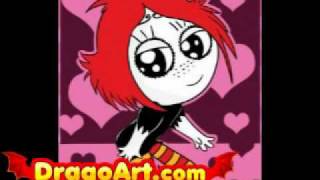 How to draw Ruby Gloom step by step [upl. by Ahser]